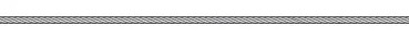 Clear Cable, thin 1/8-3/16